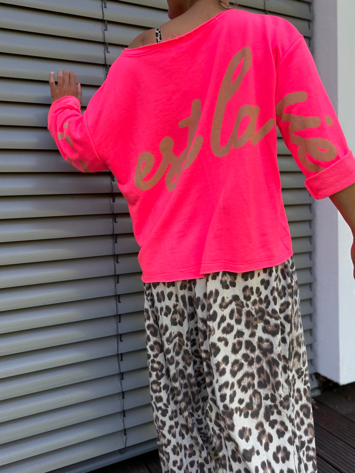 Sweatshirt Sweater C‘est la vie, 4 Farben