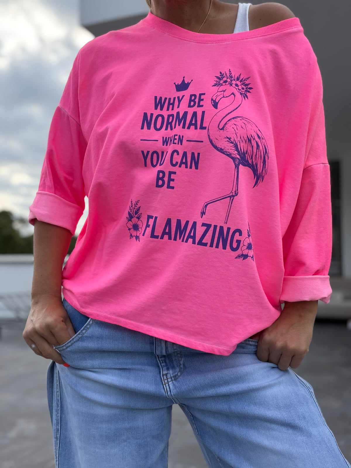 Lieblingsshirt NEON flamazing