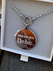 Kette Sonne Sand Meer liebs.