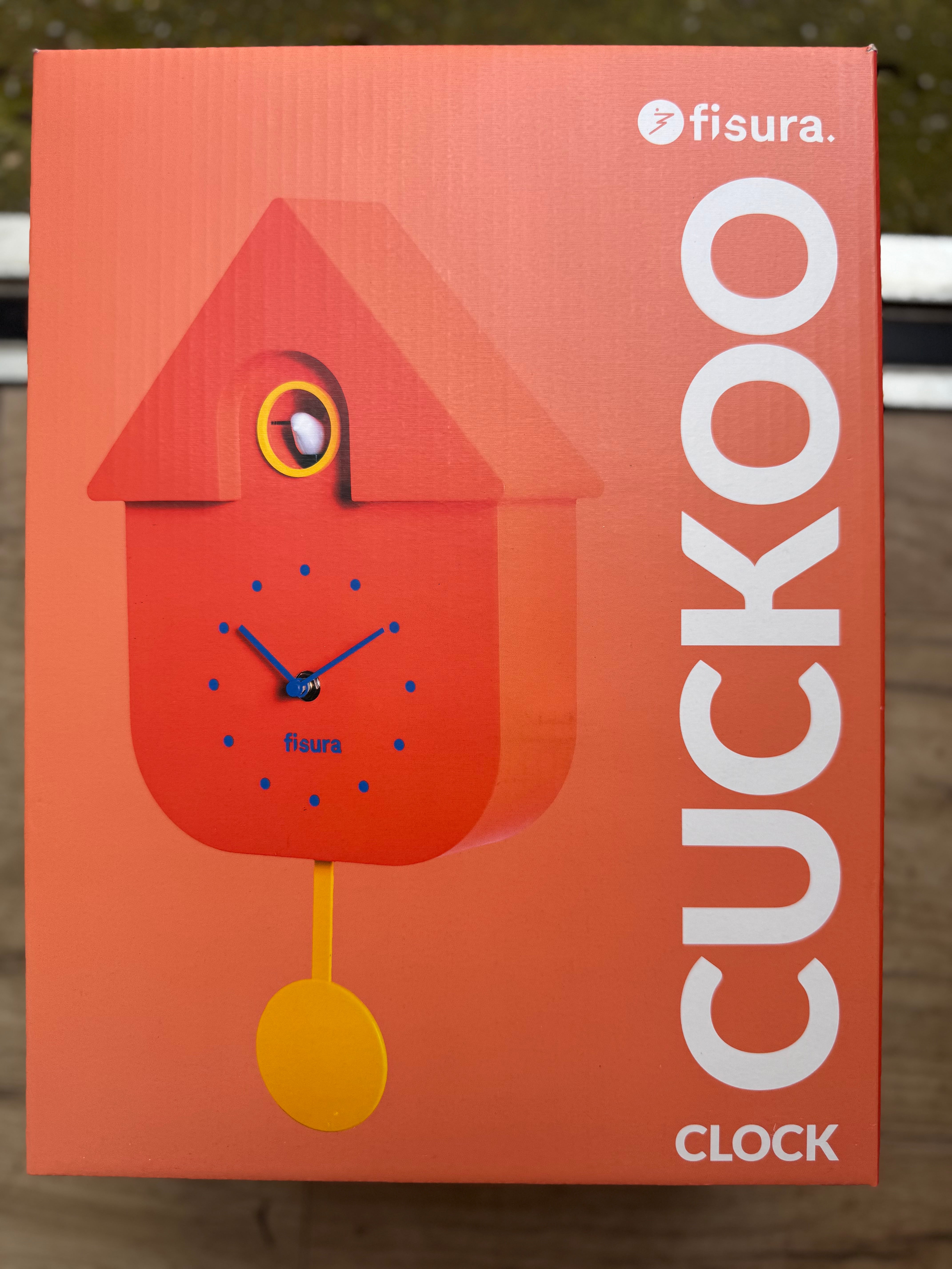 Inas Kuckucksuhr orange