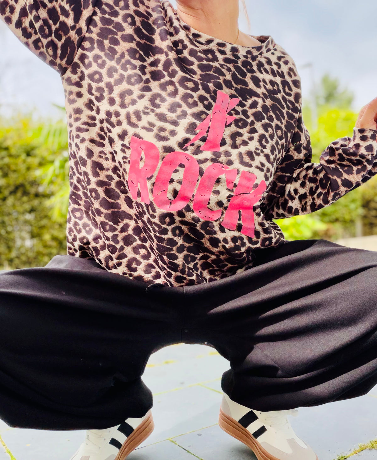 Oversize Leo Sweatshirt I rock