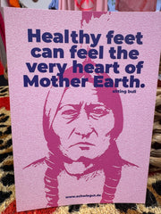 Postkarte Healthy feet