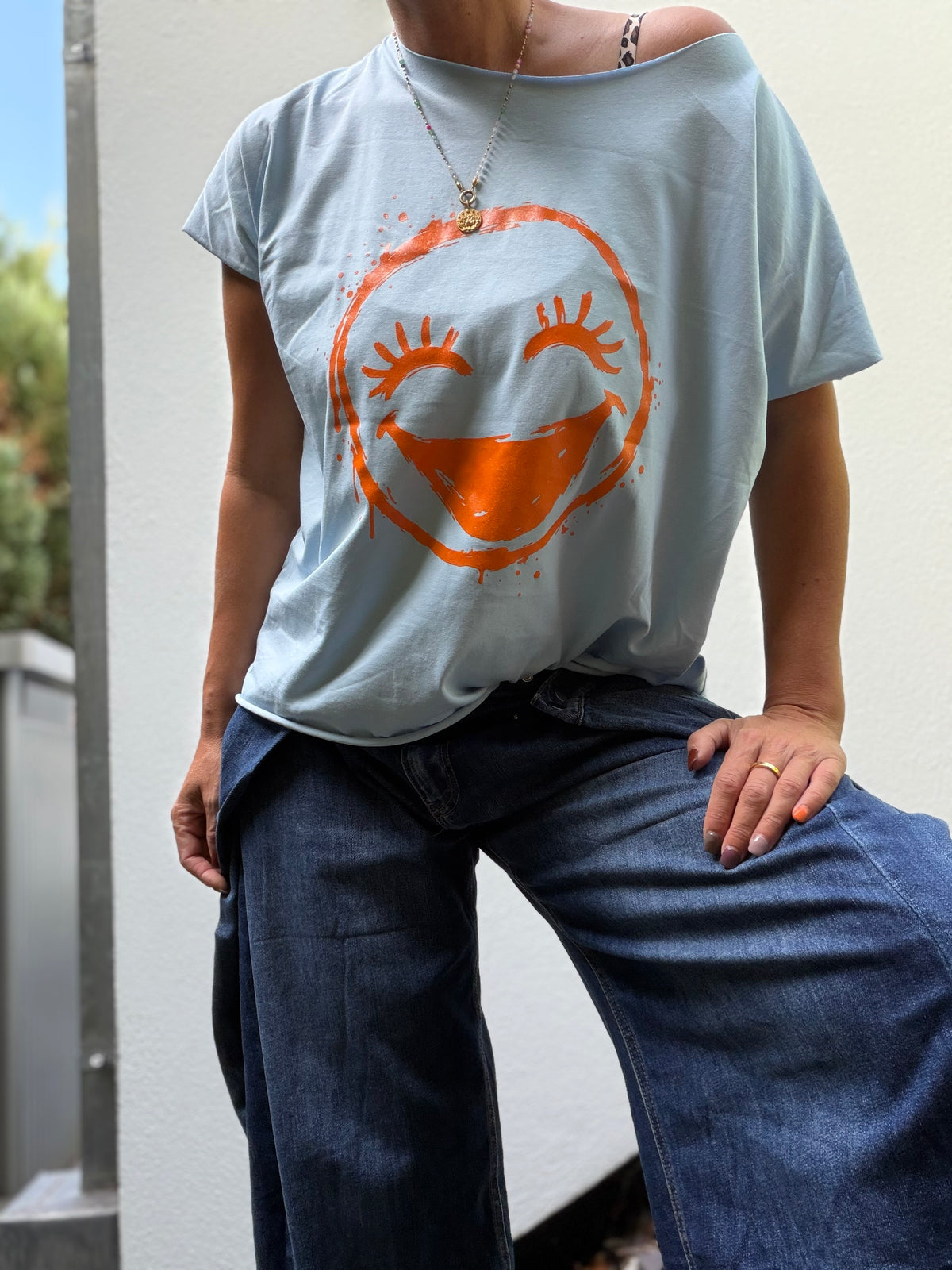 T-Shirt Smiley Smiline