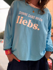 Lieblingsshirt Sonne Sand Meer liebs.