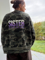 Lieblings Oversize Sweatshirt Camouflage SISTER