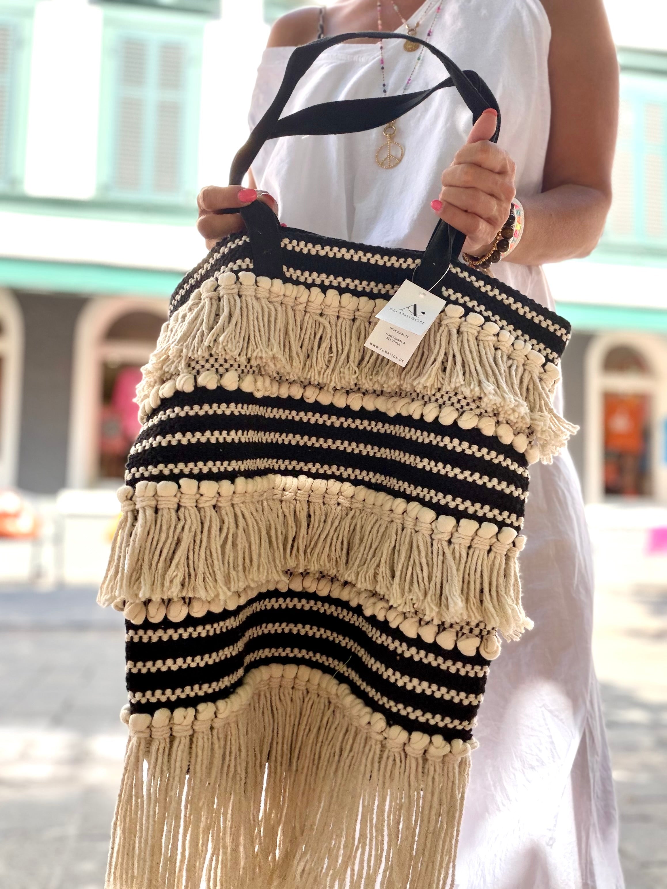 Shopper Beutel Hippie Fransen