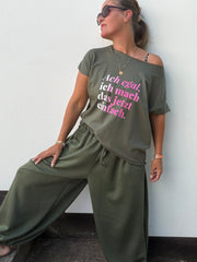 T-Shirt ach egal ich mach das jetzt einfach