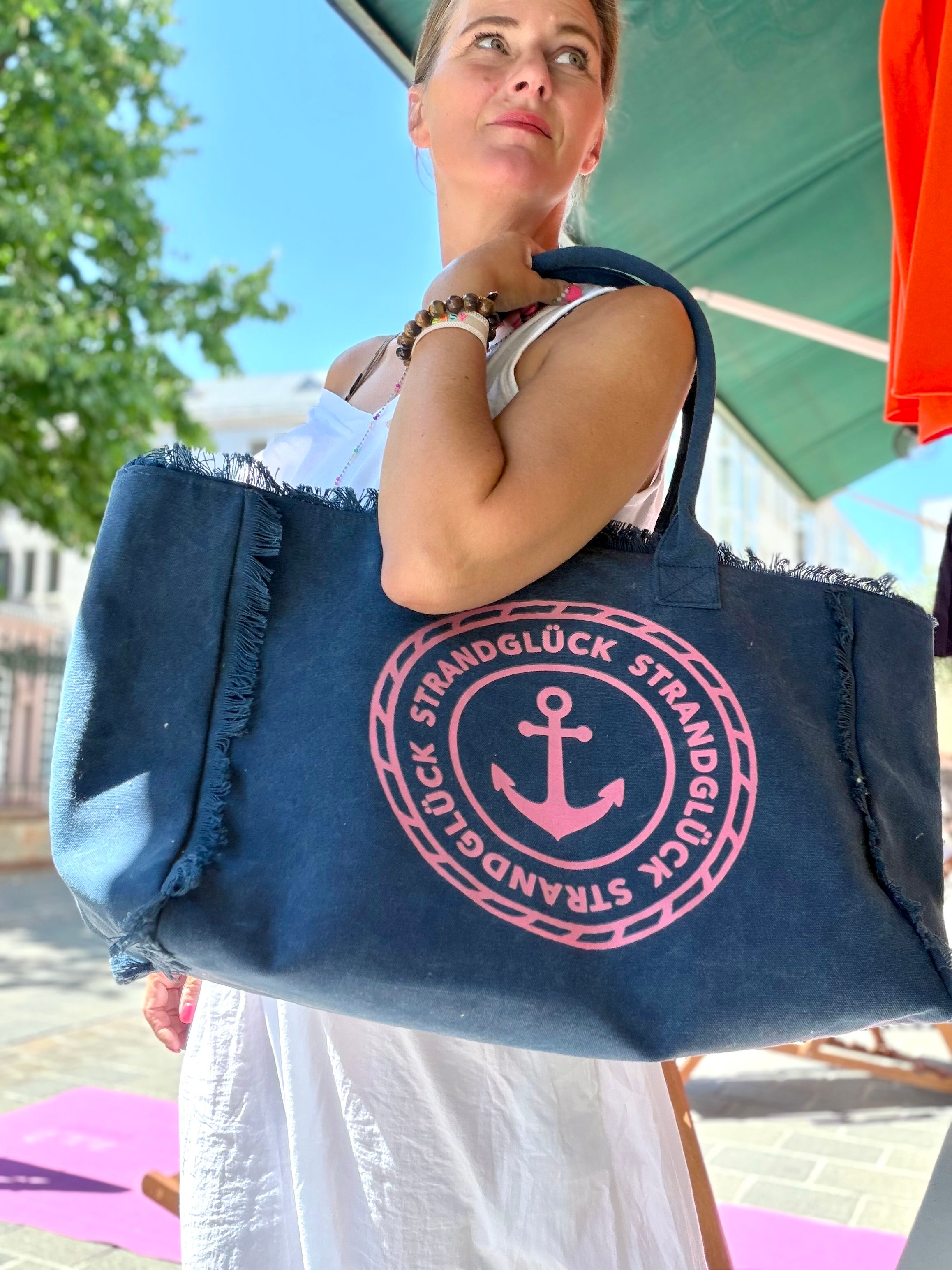 Strandtasche Beachbag Strandglück