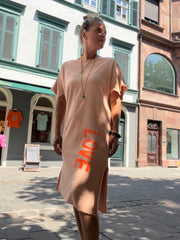Lieblingskleid Frotteekleid handmade