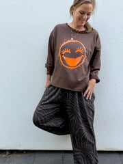 Sweatshirt Sweater Smiley Smiline
