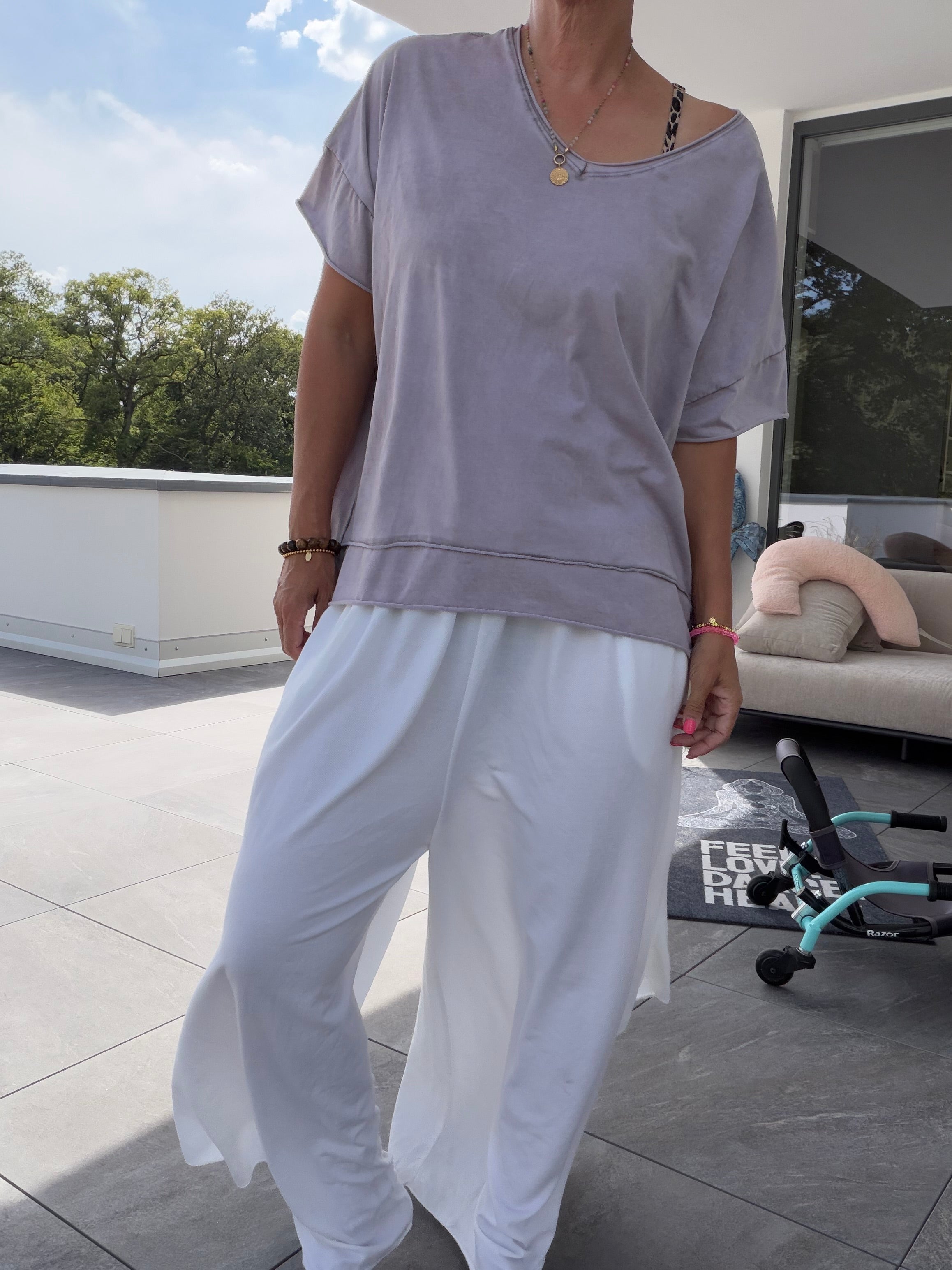 Oversize T-Shirt don‘t believe everything you think