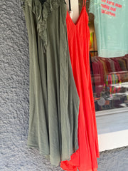 Wundervolles Flatterkleid 3 Farben Kleid mit Rüschen