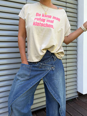 T-Shirt Da kann man ruhig mal klatschen