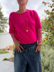 Cashmere top leo