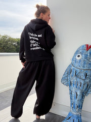 Oversize Hoodie this ist not fashion, this is a fucking Revolution