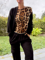 Cashmere top leo