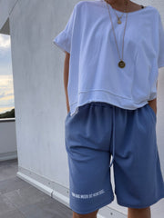 Surfer Shorts Bermuda Denn das Meer ist meine Seele