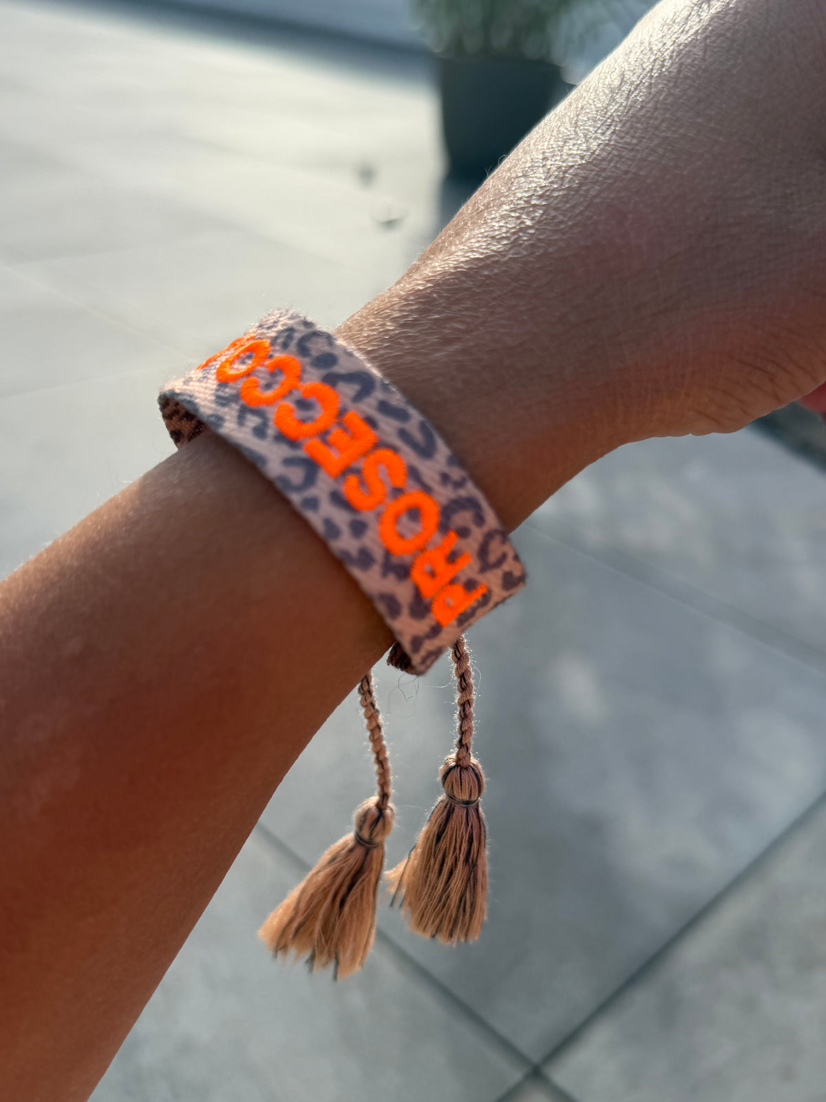 Armband bestickt