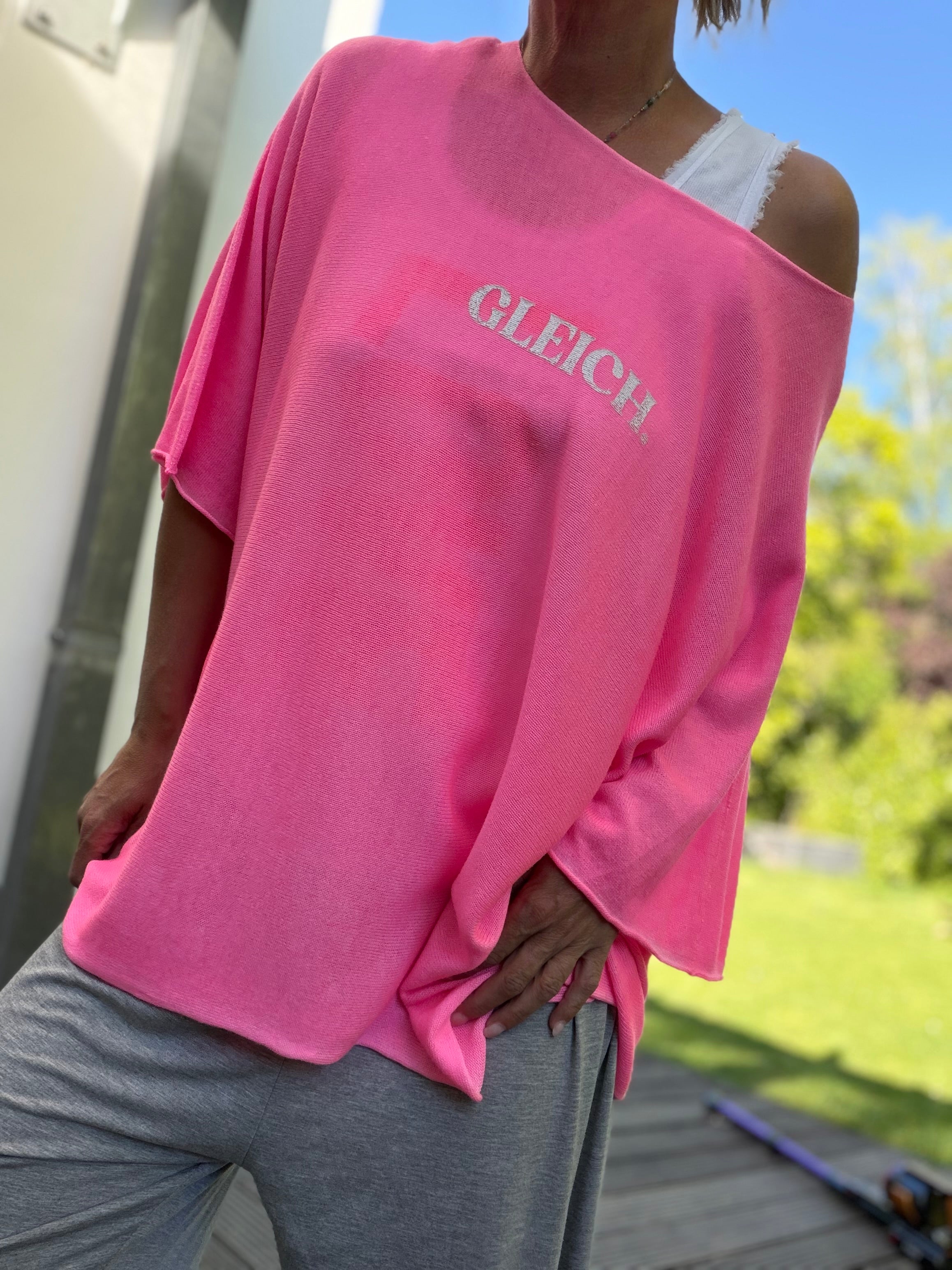 Bigsize Neon Shirt gleich