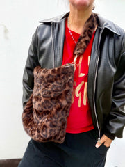 Kunstlederjacke Lass mal an uns selber glauben