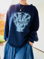 Oversize Sweatshirt Elefant POWER