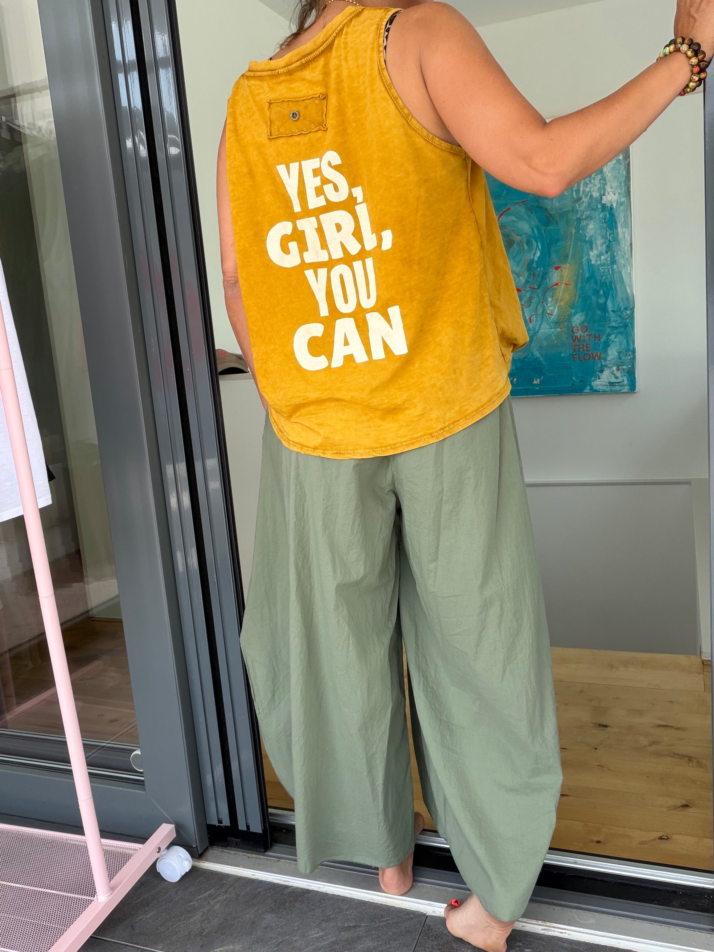 Oversize TOP Yes Girl you can