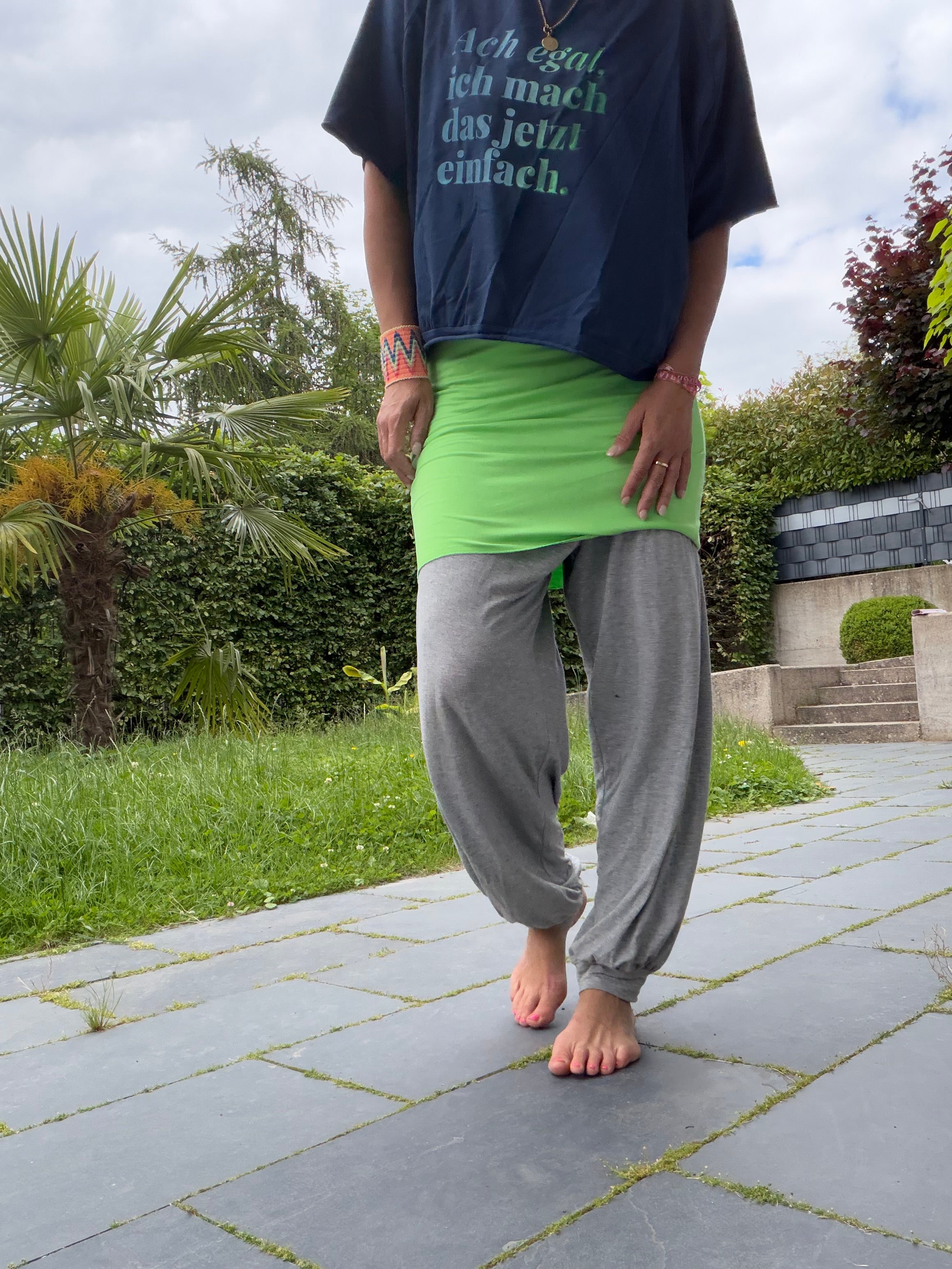 Oversize T-Shirt Ach egal, ich mach das jetzt einfach