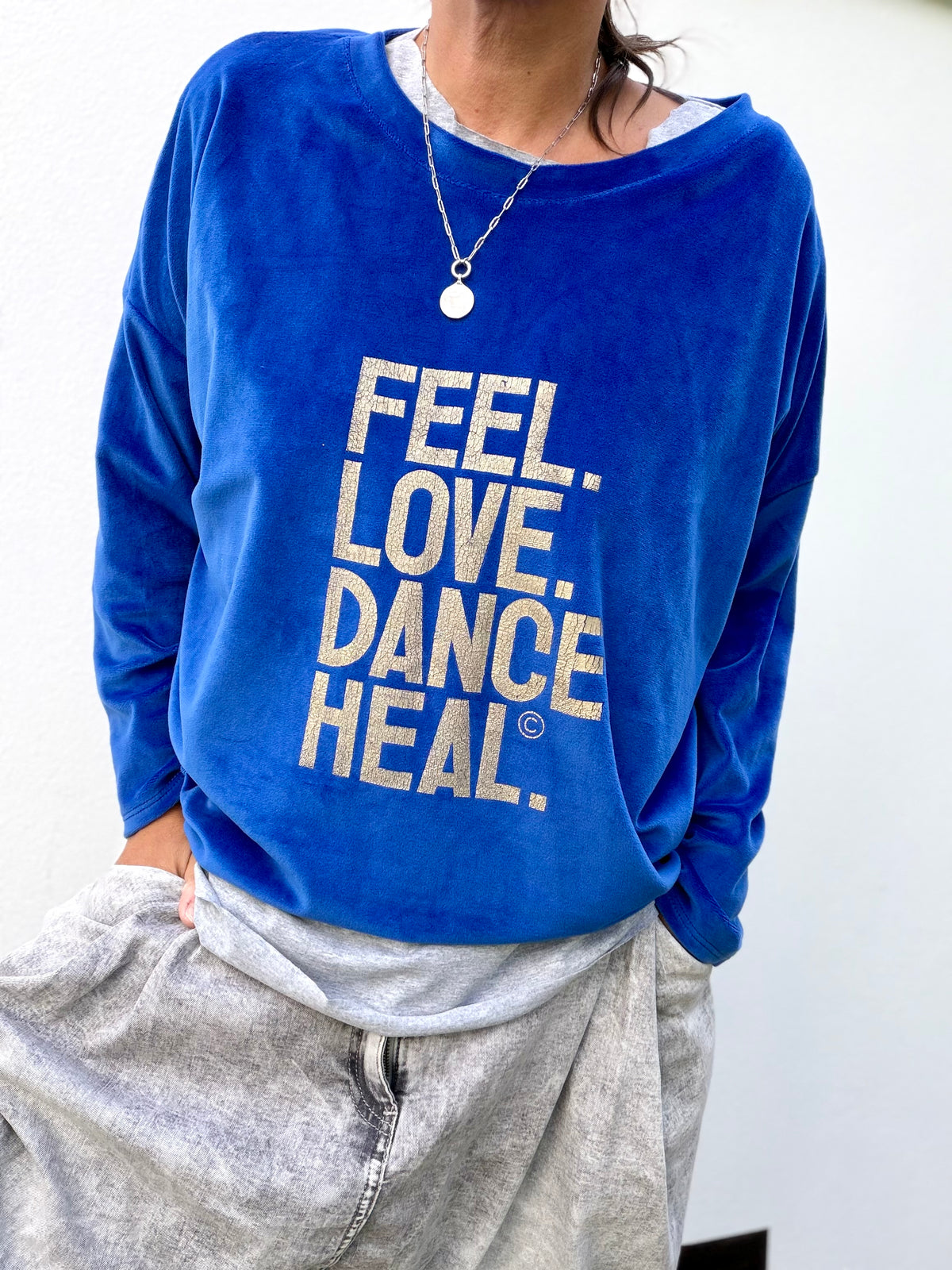 Lieblingsshirt Nicki FEEL LOvE DANCE HEAL