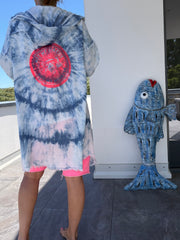 Cardigan batik Not my Circus Not my Monkeys
