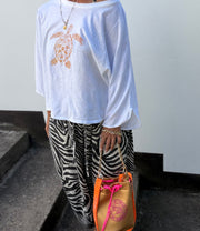 Oversize Shirt Meeresschildkröte