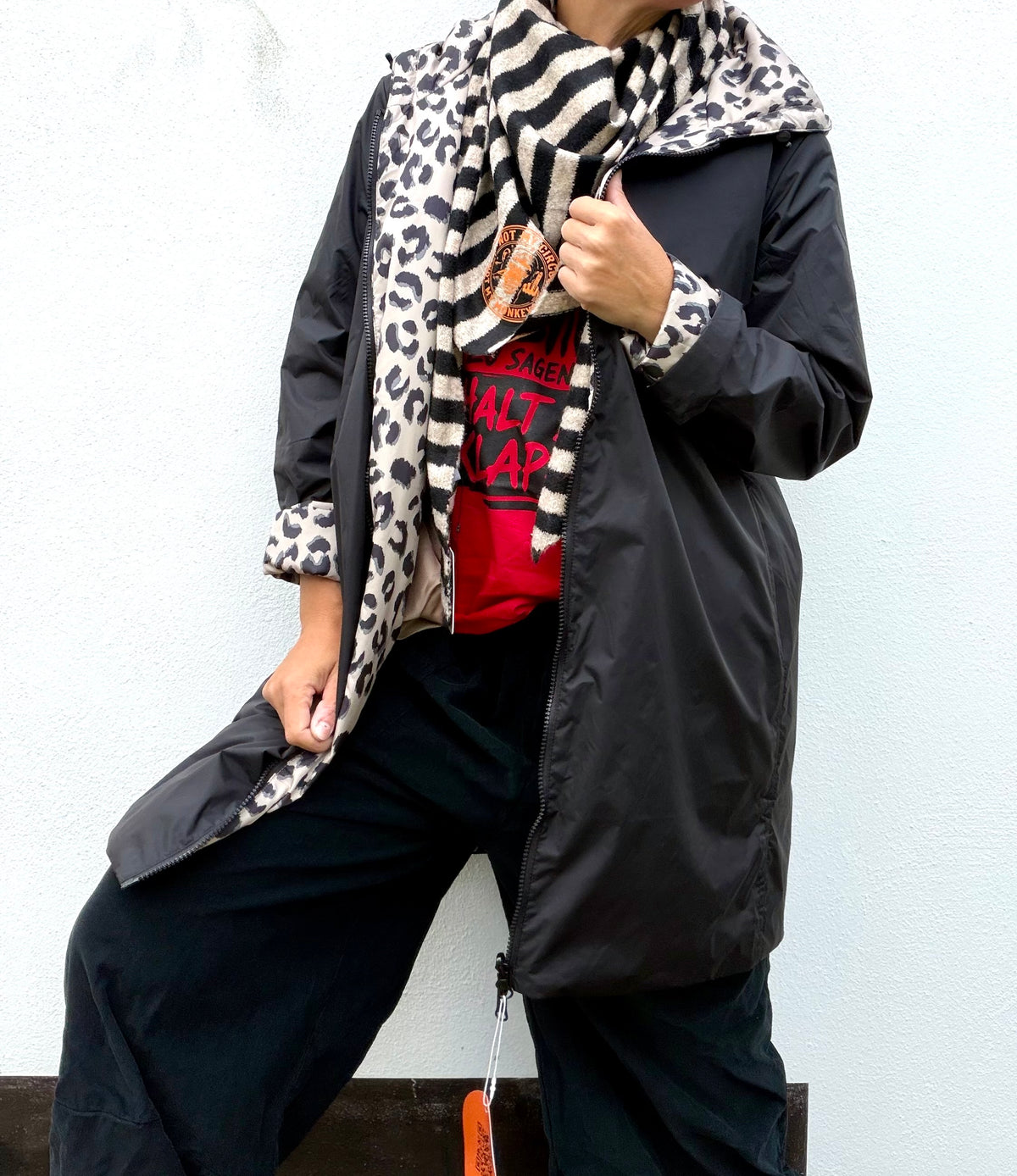 Wendbare Regenjacke Leo