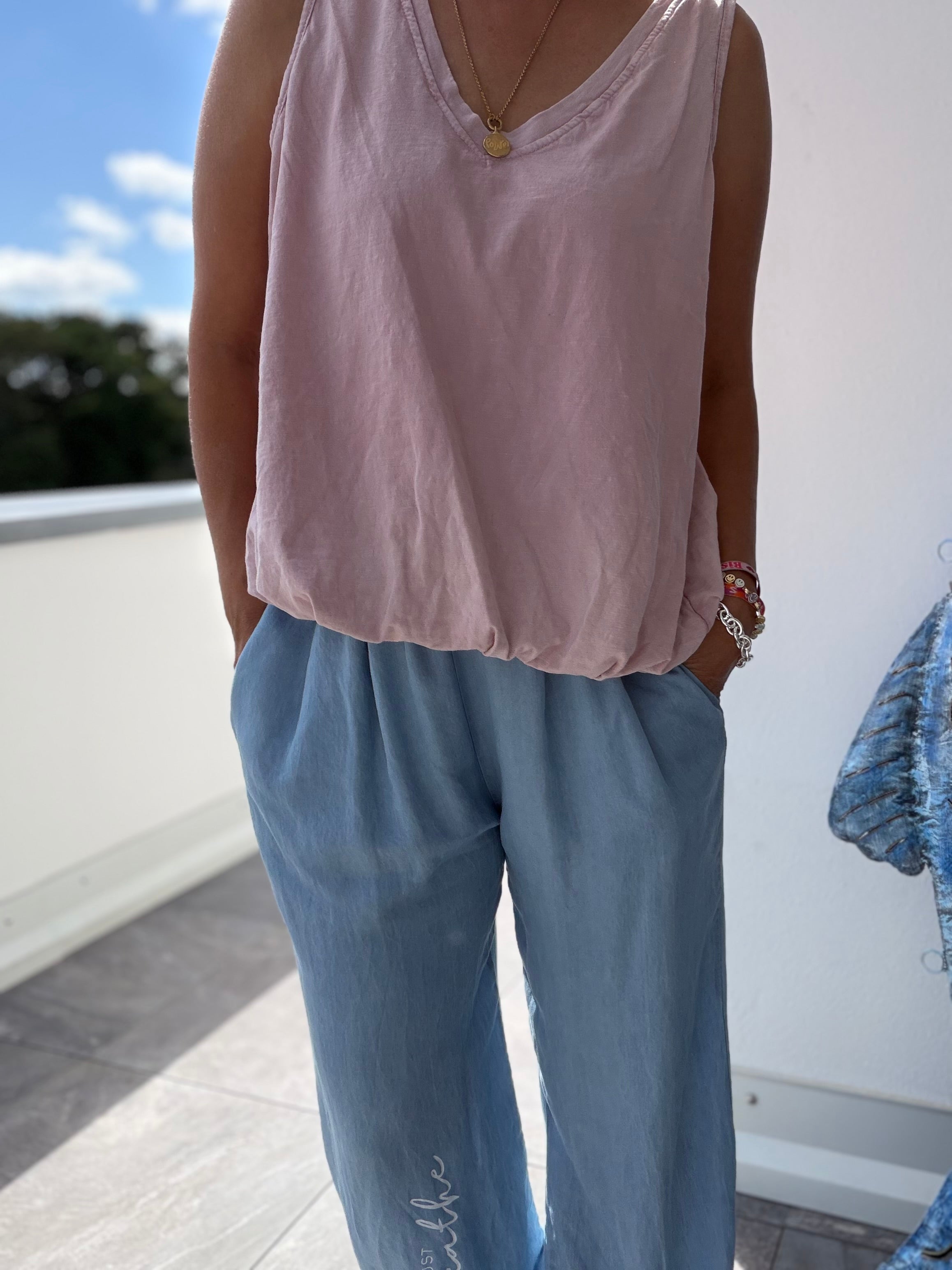 Oversize TOP GO WITH THE FLOW