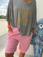Oversize Shirt Never too old