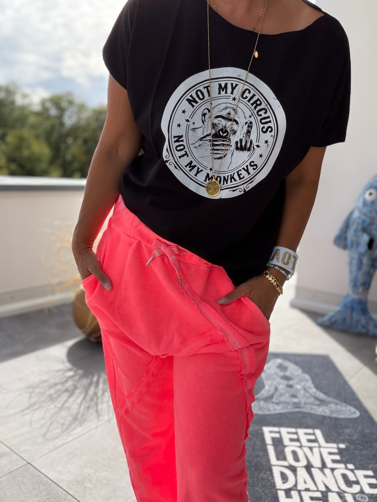 Hose Neon Jogger, 3 Farben