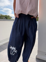Jeans Hosenrock Palme