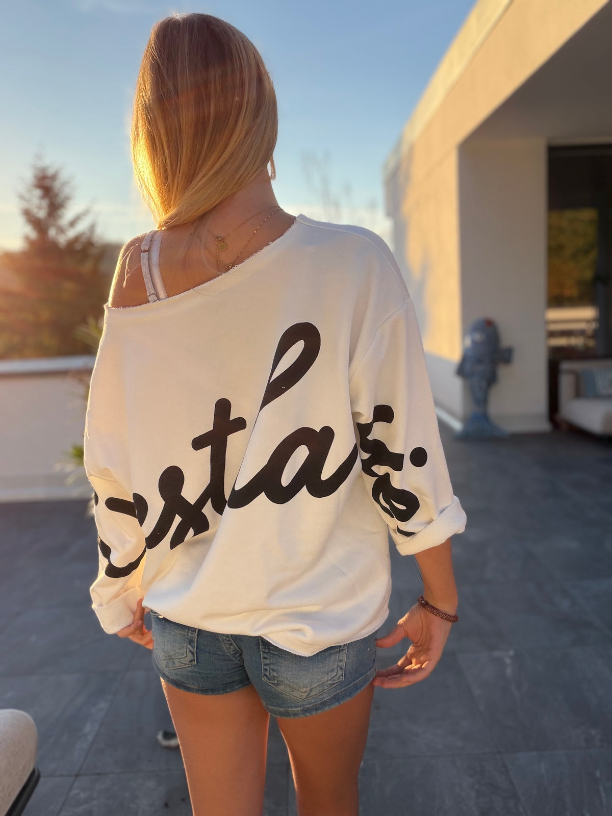 Sweatshirt Sweater C‘est la vie, 4 Farben
