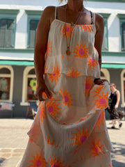 Musselin Kleid Sonne SUNSHINE
