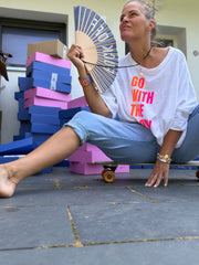Oversize Shirt Go with the flow