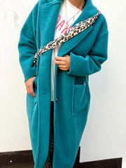 Oversize Mantel Petrol
