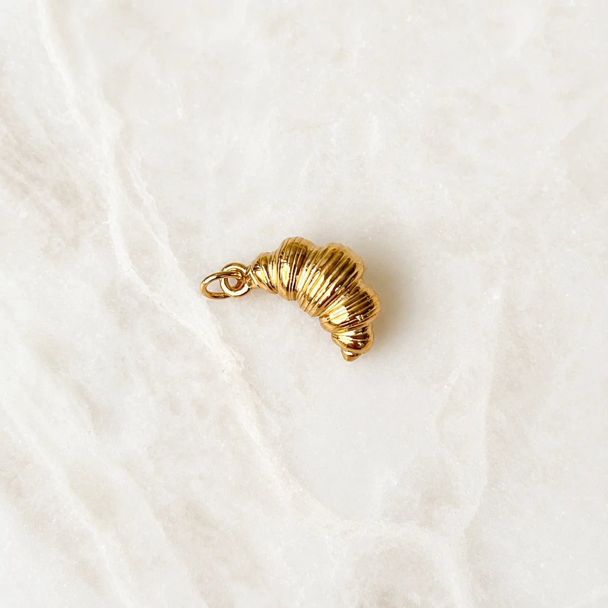 Charm Croissant für Kette mit Karabiner
