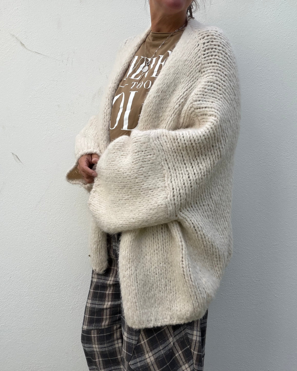 Oversize Strickjacke Cardigan