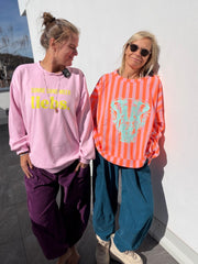 Streifen Shirt Sweatshirt Power Elefant