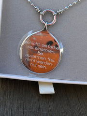 Kette „be“ silber