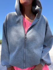 Sweatjacke Hoodiejacke Alles wird gut. Bin jetzt da