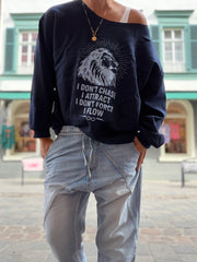 Oversize Sweatshirt Löwe Lion