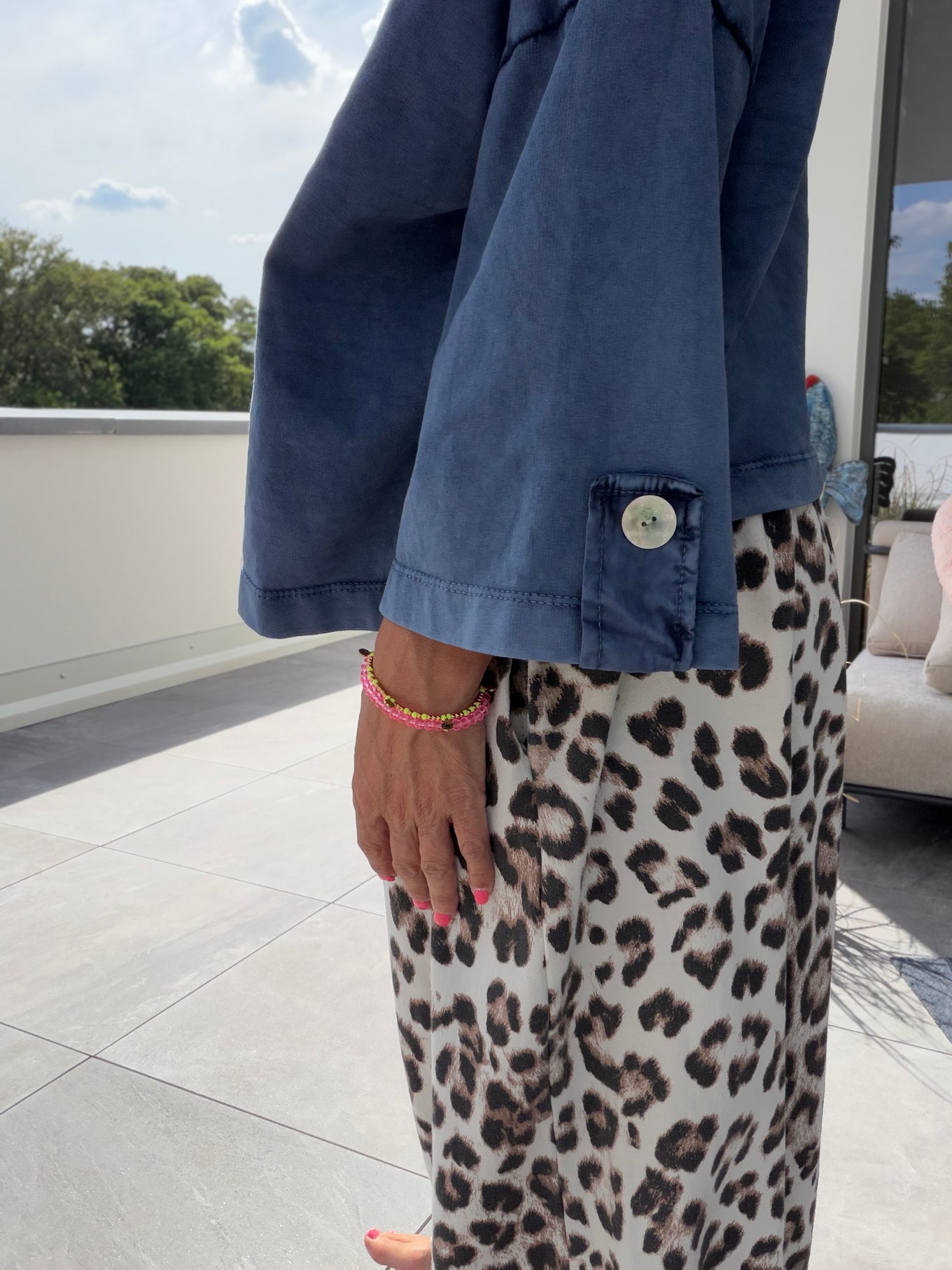 Ballon Bloomer Leo oder Zebra Jogger Hose