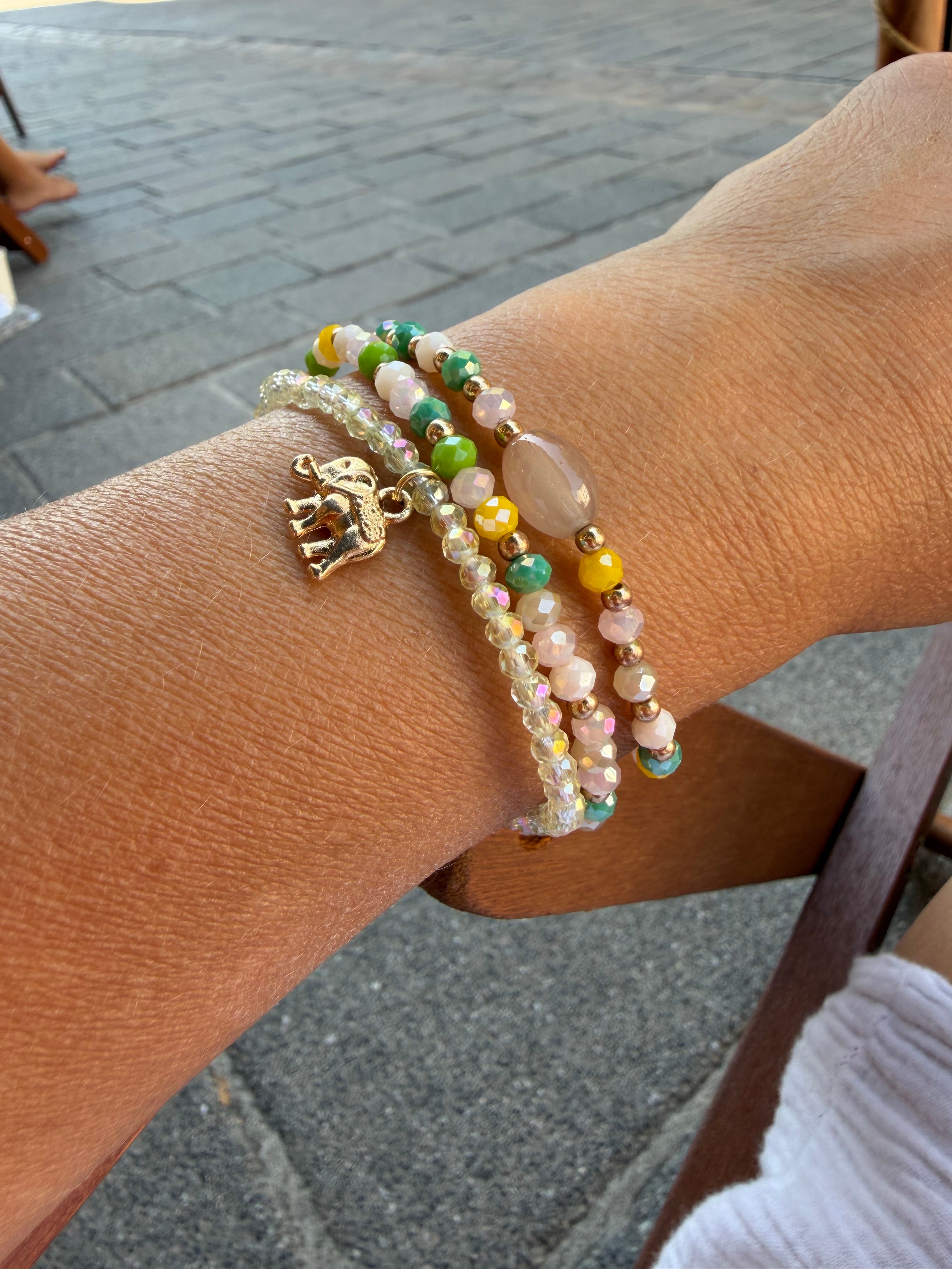 3er Set Armband Elefant