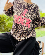 Oversize Leo Sweatshirt I rock
