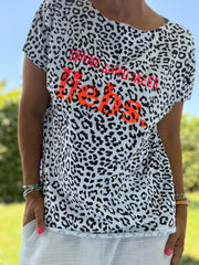 T-Shirt Leo Sonne Sand Meer liebs