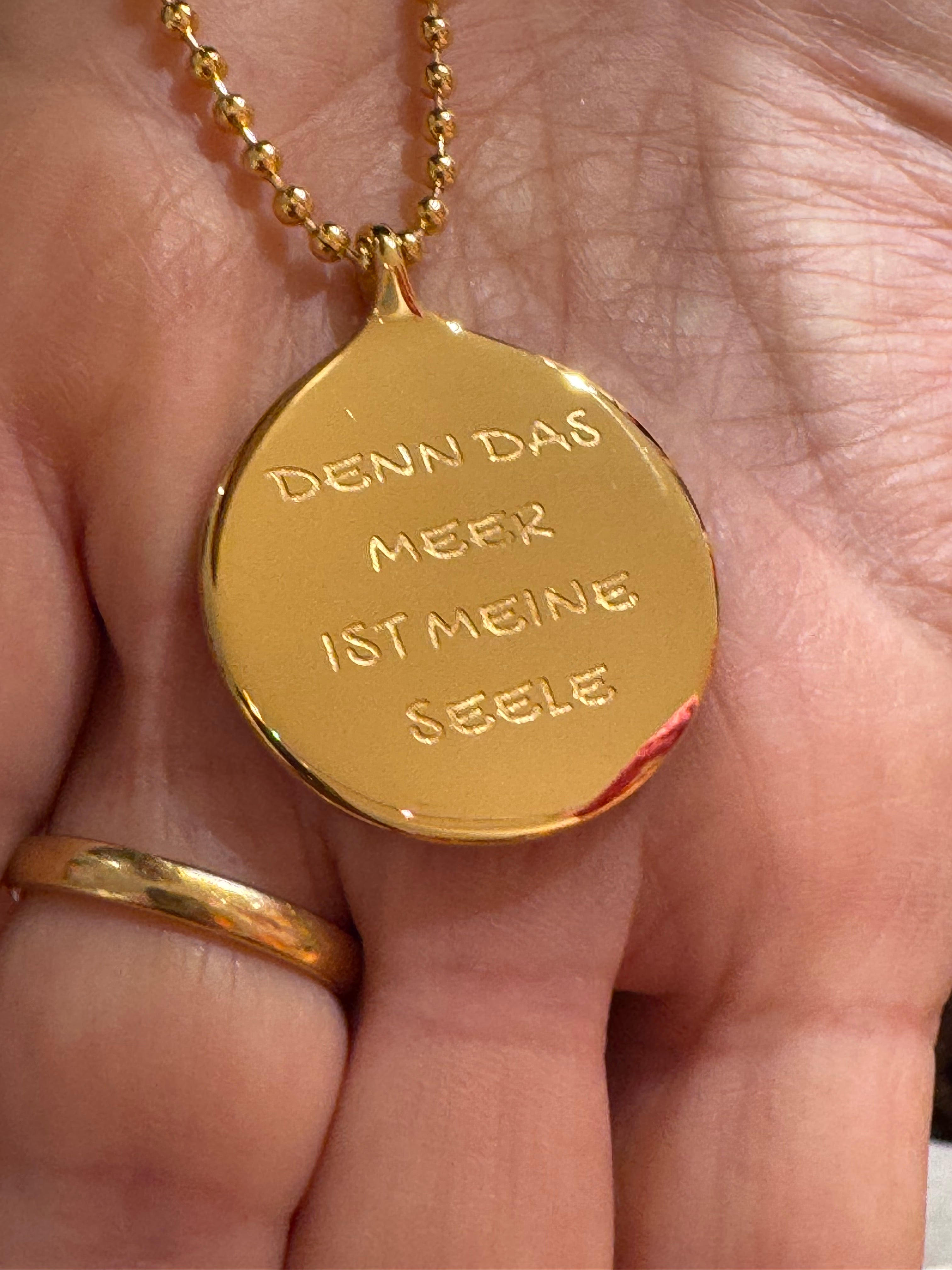 Kette Denn das Meer ist meine Seele